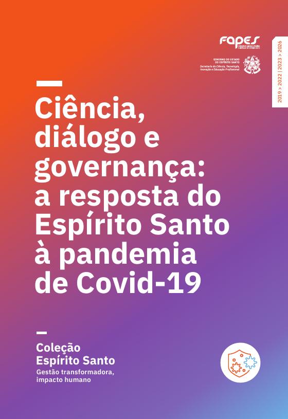 Capa do livro 01, Ciência, Diálogo e Governança, da Coleção Espírito Santo